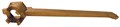Dixon DPW DRUM PLUG WRENCH BRASS